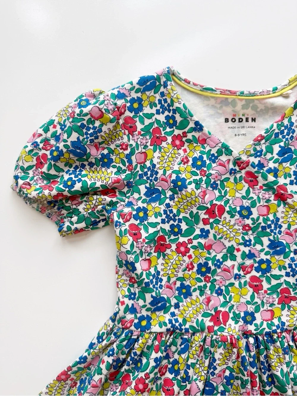 Mini Boden Floral Dress 8/9